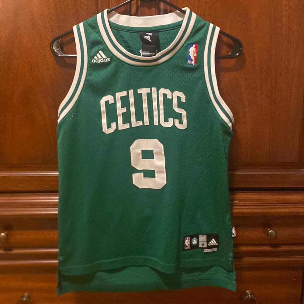 Boston Celtics Adidas Rajon Rondo Jersey Boys Medium (10-12)